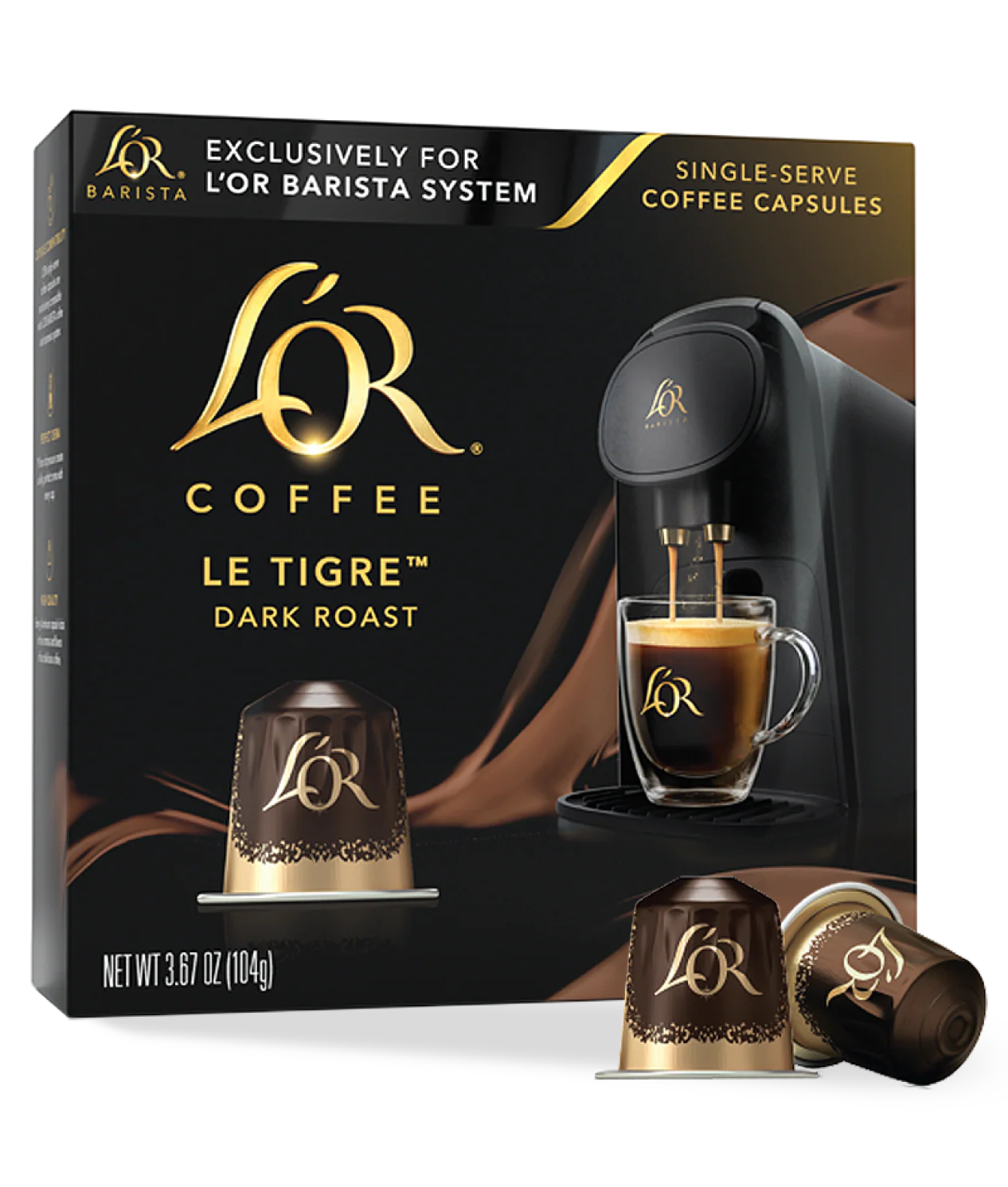 L'OR Le Tigre Coffee Capsules