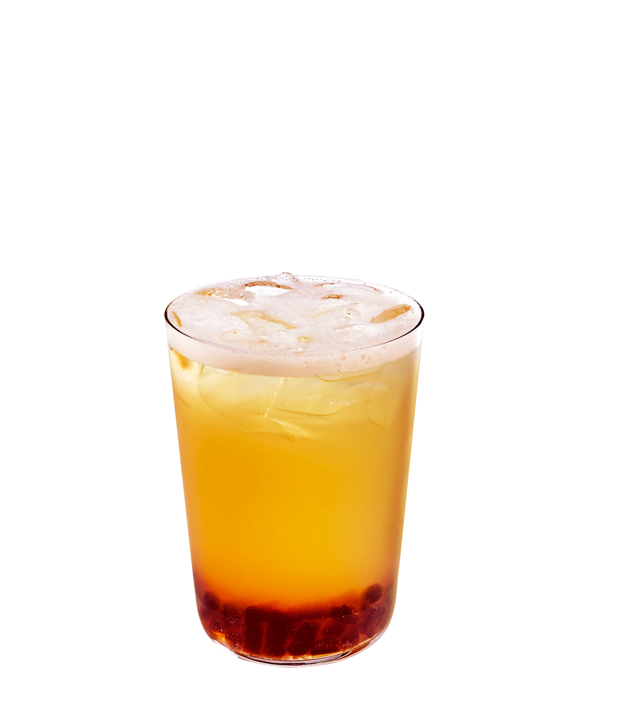 Yuzu Citrus Black Tea Shaker with Brown Sugar Jelly